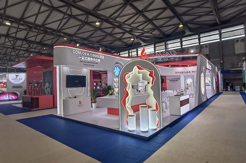 上海美博會(huì)展臺(tái)搭建-宜儂展位設(shè)計(jì)搭建-美湖